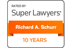 Super Lawyers - Richard A. Schurr - 10 Years